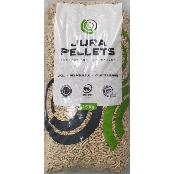 Granulés de Bois Jura Pellets – 66 sacs de 15 kg (990 kg) – Image 5